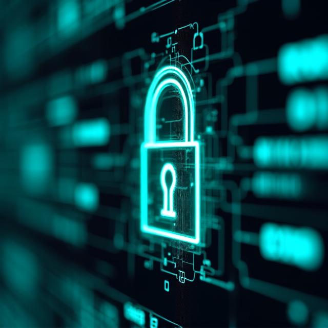 Secure data processing visual